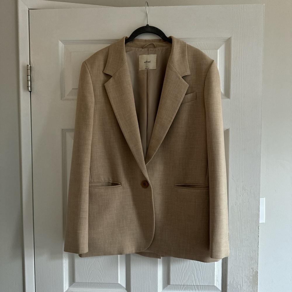 WILFRED generation blazer Heather oat beige size s.